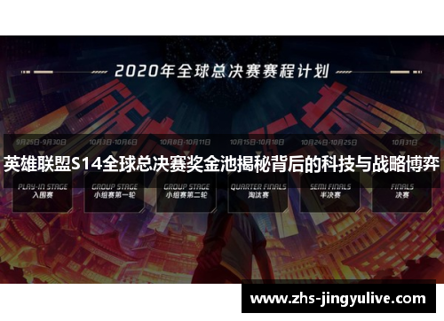 英雄联盟S14全球总决赛奖金池揭秘背后的科技与战略博弈